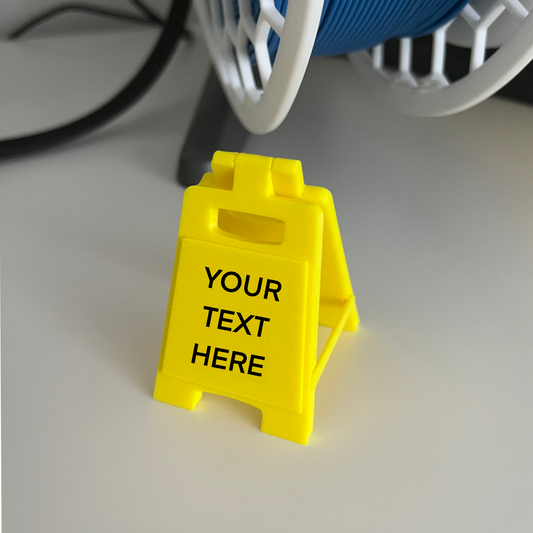 MINI DESK SIGN